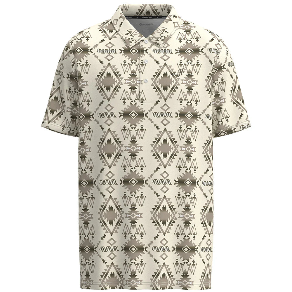 Hooey "The Weekender" Polo Tan/Aztec HP2601TNAZ