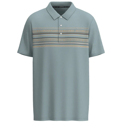 Hooey "The Weekender" Polo Light Blue W/Serape HP2601LTBL