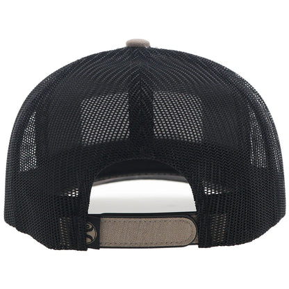 Hooey "Rank Stock" Hooey Hat Tan/Black W/White/Black Patch 2461T-TNBK