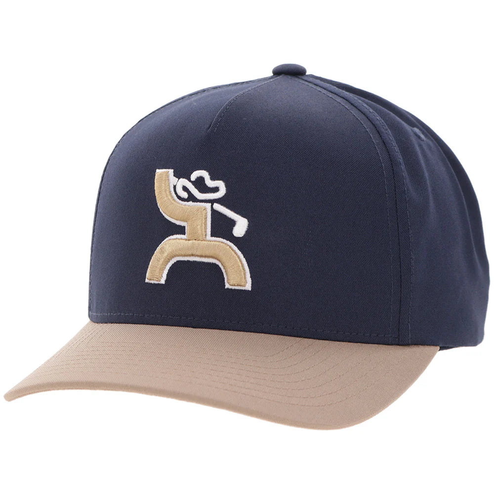 Hooey "Classic" Navy/Tan W/Hooey Golf Logo Hat  2625T-NV