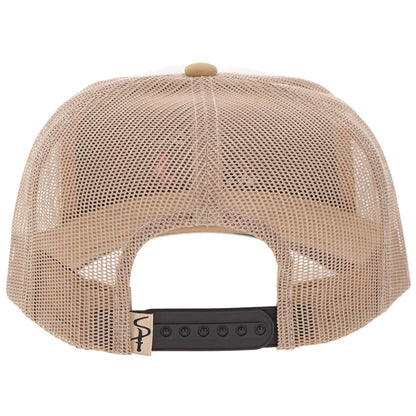 Hooey "Sniper Pig" Hat Tan W/Black & Red Logo SP2602T-TN