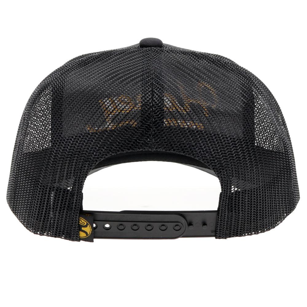 Hooey "OG" Black W/Gold Stitching Hat 2160T-BK