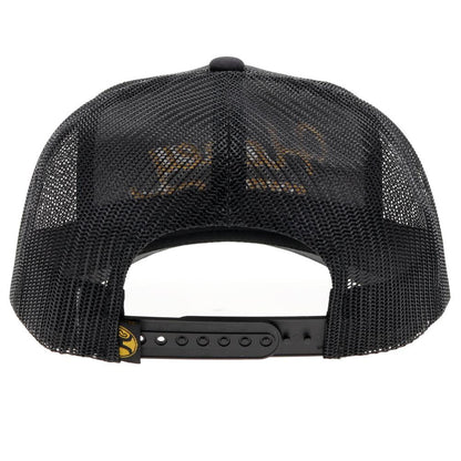 Hooey "OG" Black W/Gold Stitching Hat 2160T-BK
