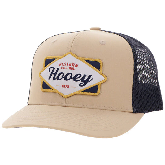 Hooey Mens "Diamond" Hat Tan/Navy 2622T-TNNV