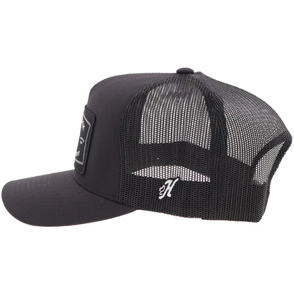 Hooey Mens "Rank Stock" Hat Black  2661T-BK