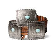 Ariat Women's Rectangle Concho Belt