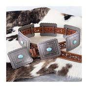 Ariat Women's Rectangle Concho Belt