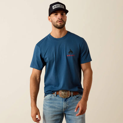 Ariat Men’s Flag Bronco Classic Fit T-Shirt 10071192