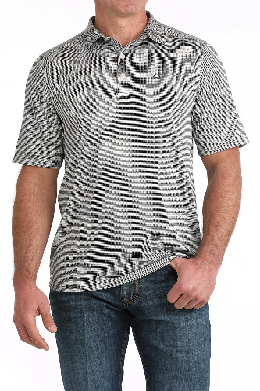 Cinch ArenaFlex Blue Print Men’s Polo MTK1865040