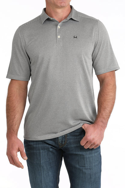Cinch ArenaFlex Blue Print Men’s Polo MTK1865040