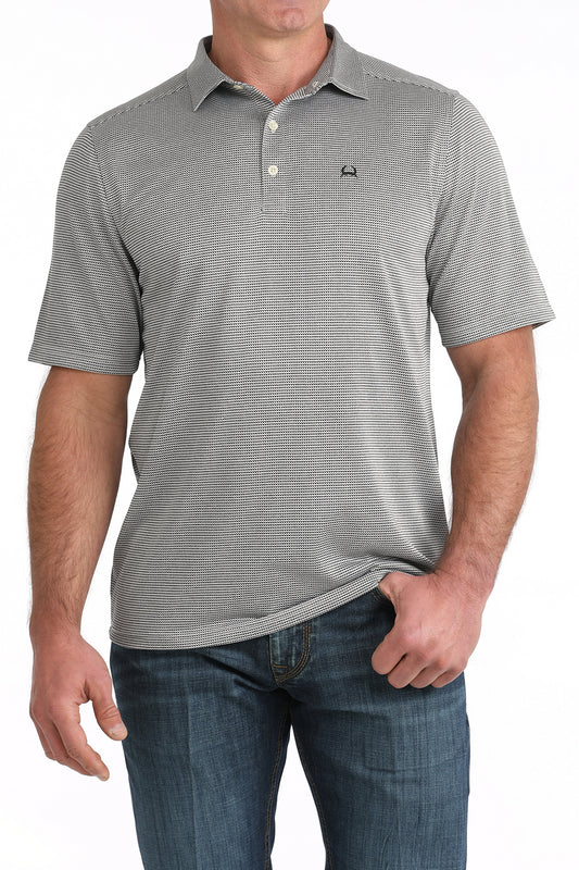 Cinch ArenaFlex Blue Print Men’s Polo MTK1865040