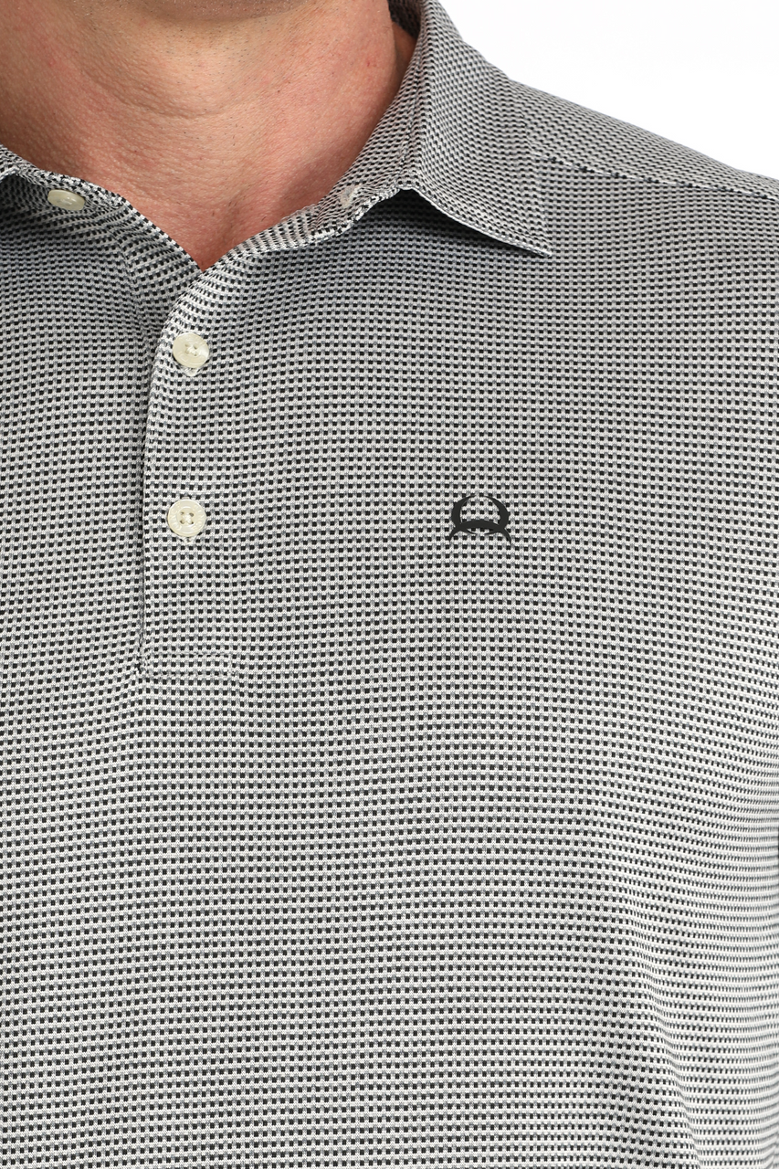 Cinch ArenaFlex Blue Print Men’s Polo MTK1865040