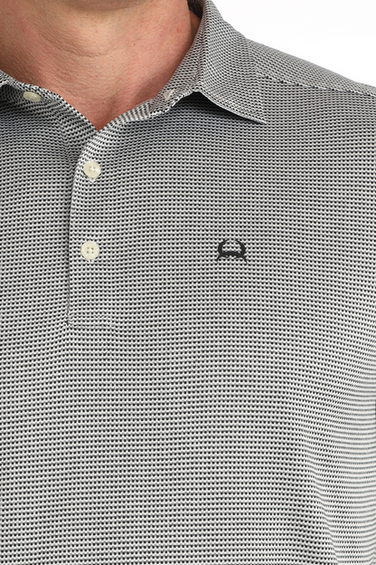 Cinch ArenaFlex Blue Print Men’s Polo MTK1865040