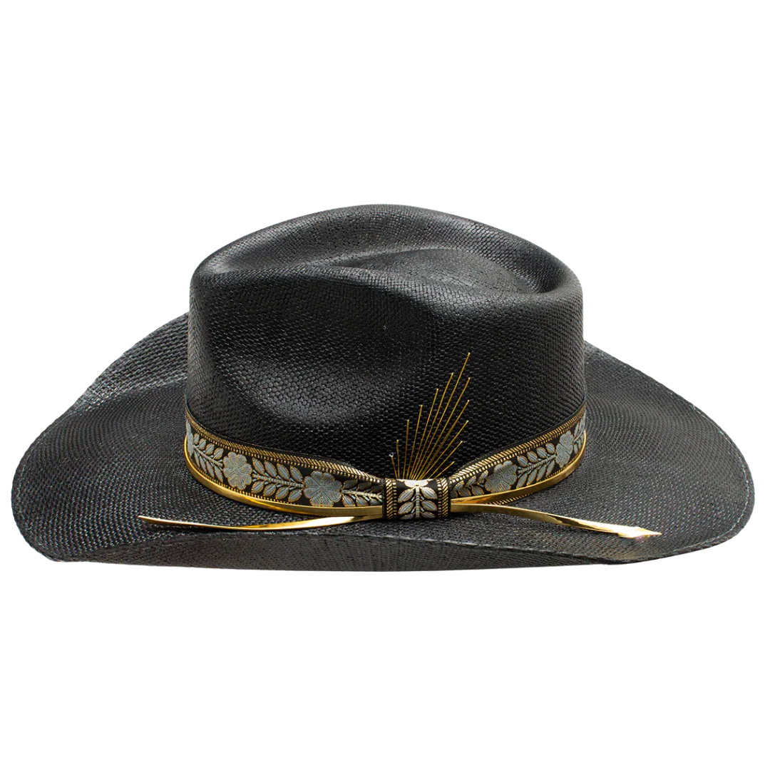 Charlie 1 Horse Ladies Wildflower Western Straw Hat CSWDFL-343407