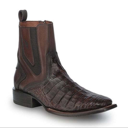 Cuadra Men’s Caiman Belly Maple Botin