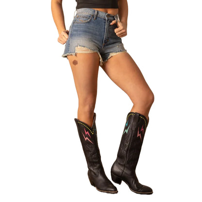 Kimes Ranch Women’s  Daisy Mid Wash Denim Shorts WJE0000029