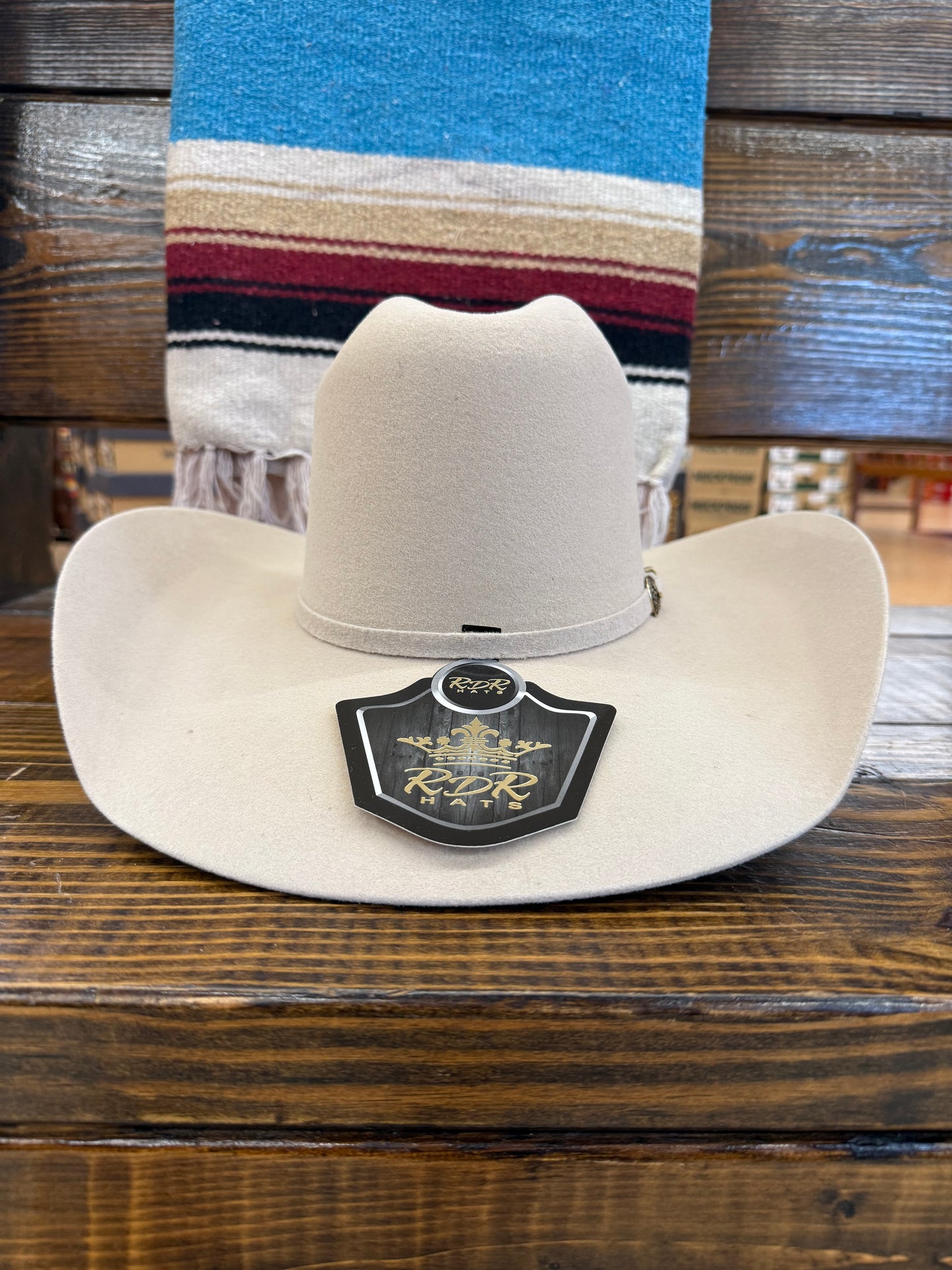Rdr Silverbelly 4X Open Crown Fet Hat Brim 4 1/4 4XA50