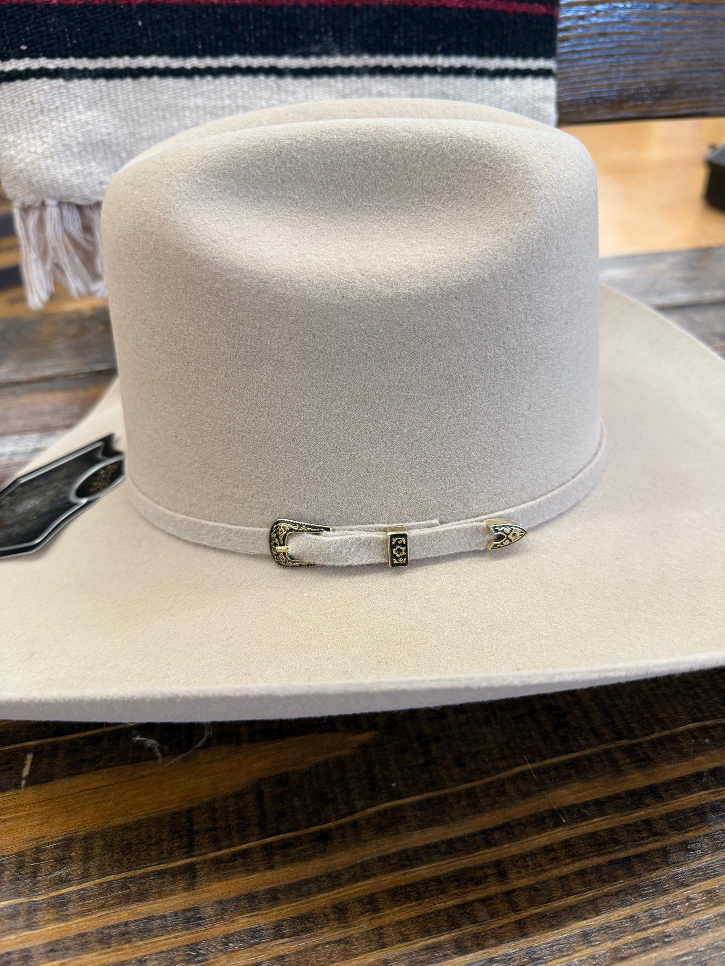 Rdr Silverbelly 4X Open Crown Fet Hat Brim 4 1/4 4XA50