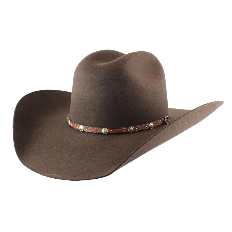 Justin Buster 2X Chocolate  Cowboy Felt Hat JF0230BUST-CHOC