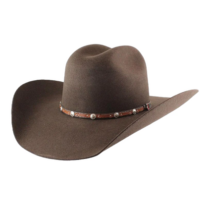 Justin Buster 2X Chocolate  Cowboy Felt Hat JF0230BUST-CHOC