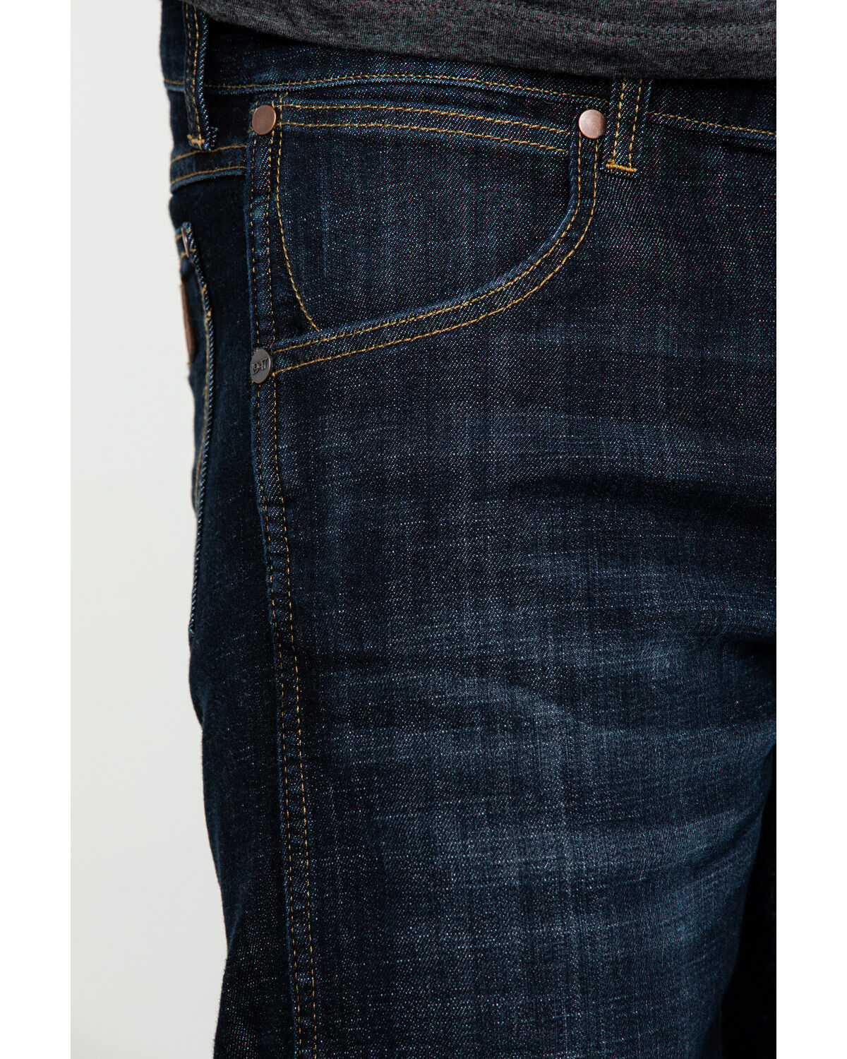Wrangler Retro Men’s Dark Wash Slim Bootcut Stretch Jeans 1077MWZDX