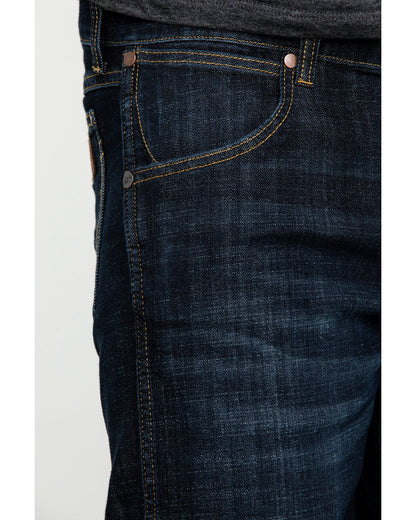 Wrangler Retro Men’s Dark Wash Slim Bootcut Stretch Jeans 1077MWZDX
