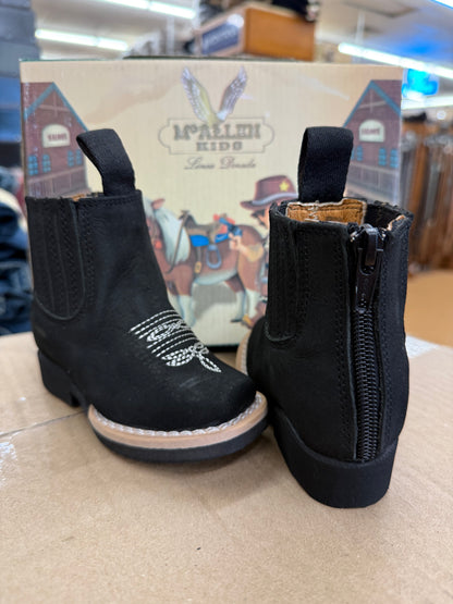 McAllen Black Baby Zip Botin 280