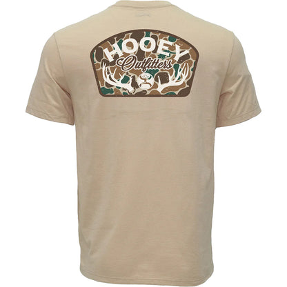 HOOEY MEN’S "OUTFITTERS" TAN HOOEY OUTFITTERS T-SHIRT