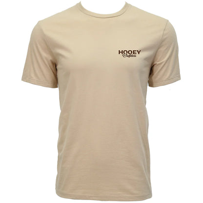 HOOEY MEN’S "OUTFITTERS" TAN HOOEY OUTFITTERS T-SHIRT