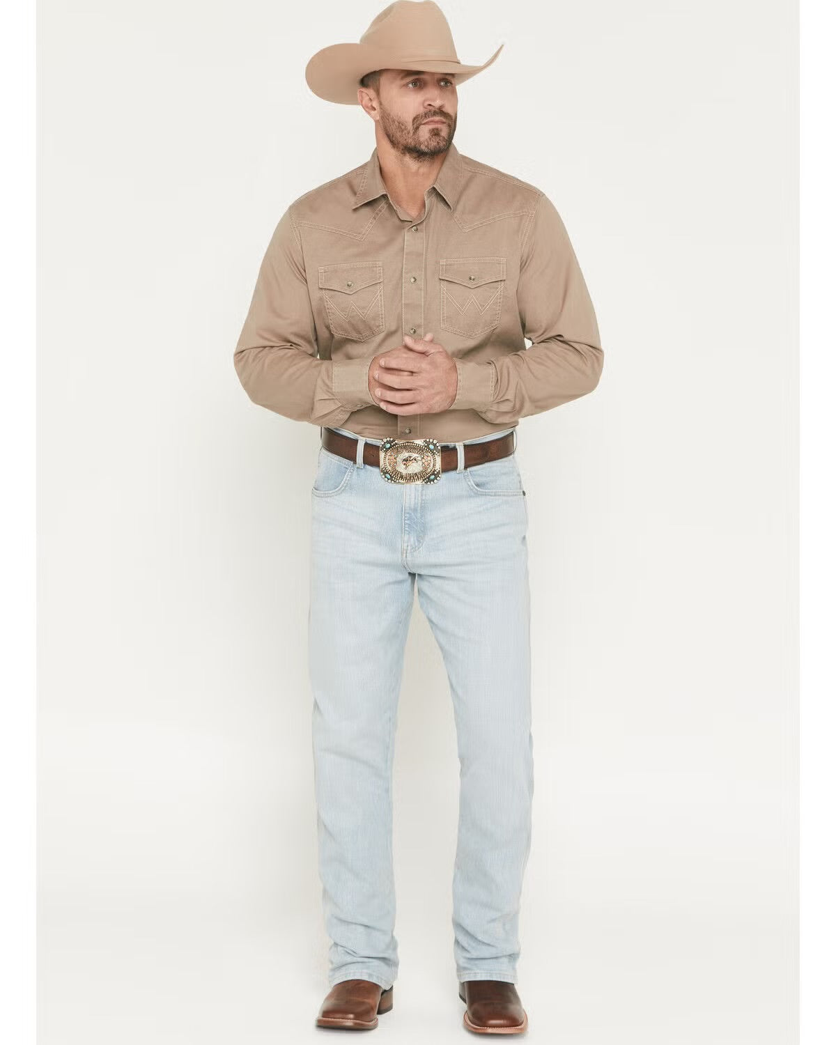 Wrangler Men’s Light Wash Retro Relaxed Fit Bootcut Jean 112367676