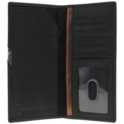 "Hooey Original " Rodeo Wallet Black W/Lakota Print