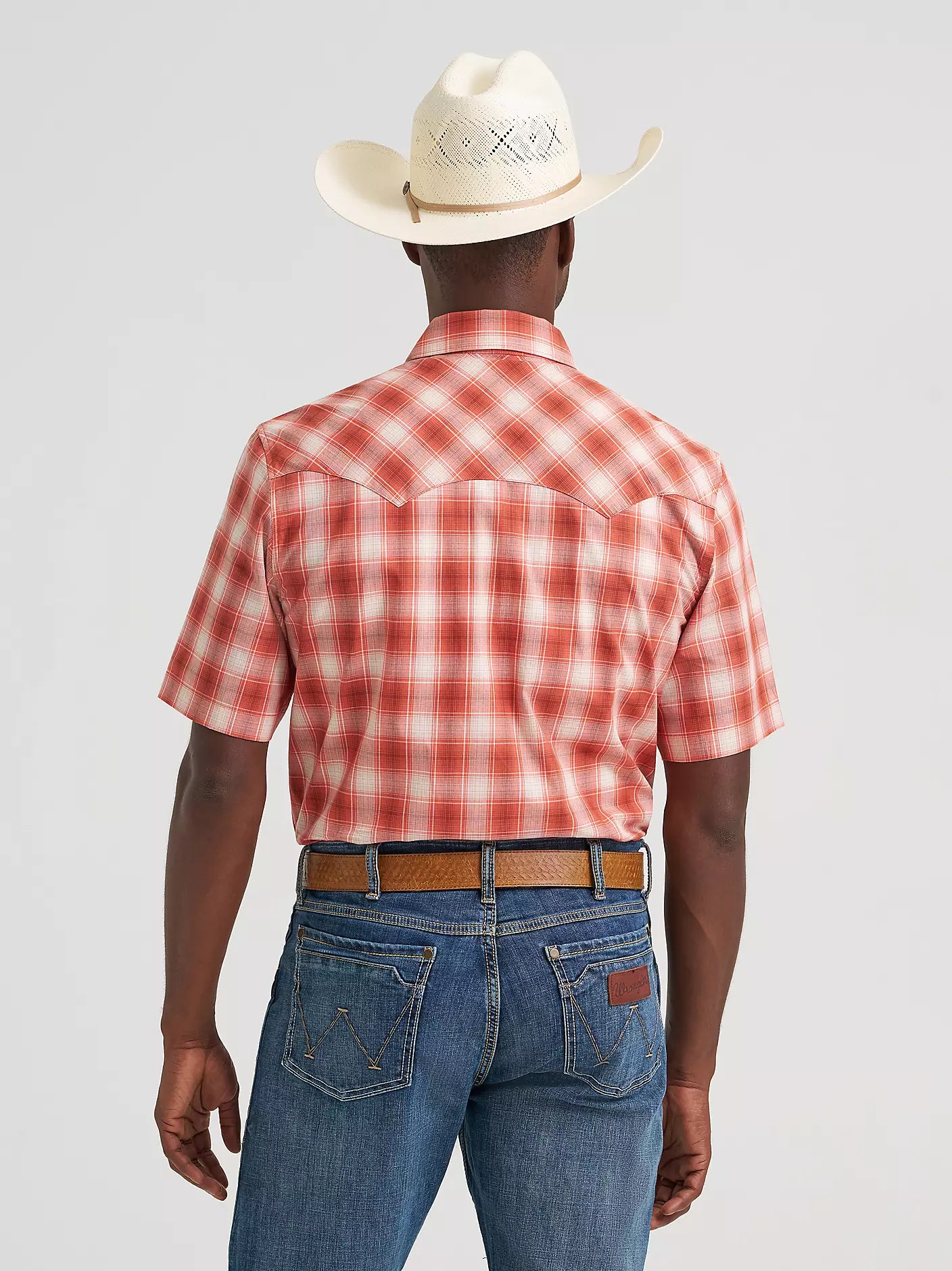 Wrangler Men’s  Retro SS Sawtooth Pocket Western Snap shirt 112374755
