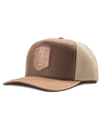 Ariat Men’s Oilskin To Last Light Brown Cap A300094502