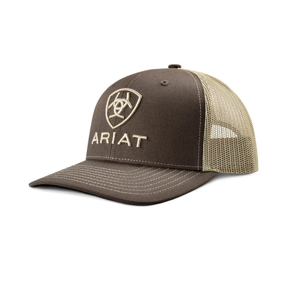 Ariat Youth Brown Embroidered Shield Cap A300095902