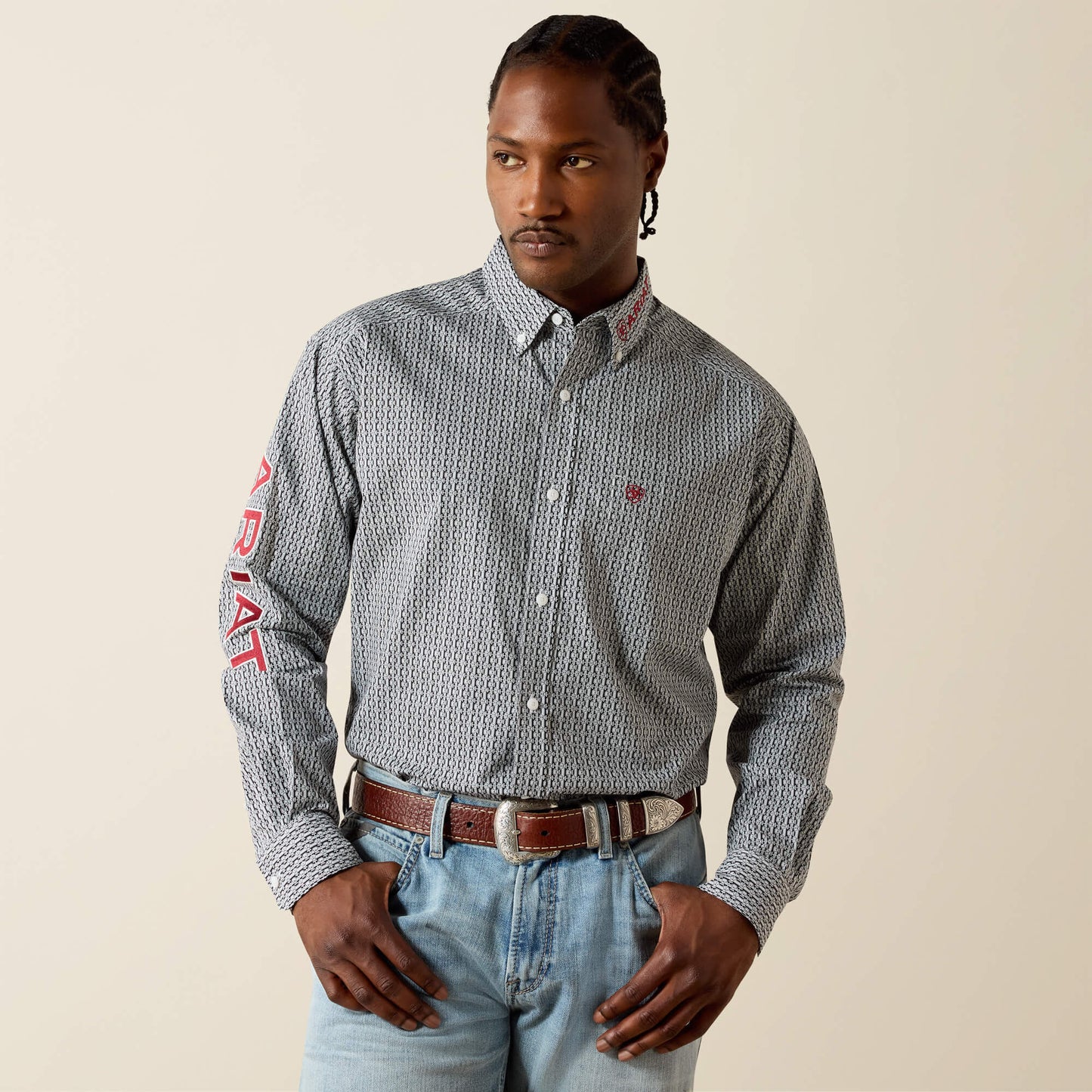 Ariat Men’s Team Ward Classic Fit Shirt 10071716