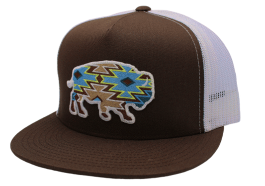 Red Dirt Hat Co Jango Brown/White Cap