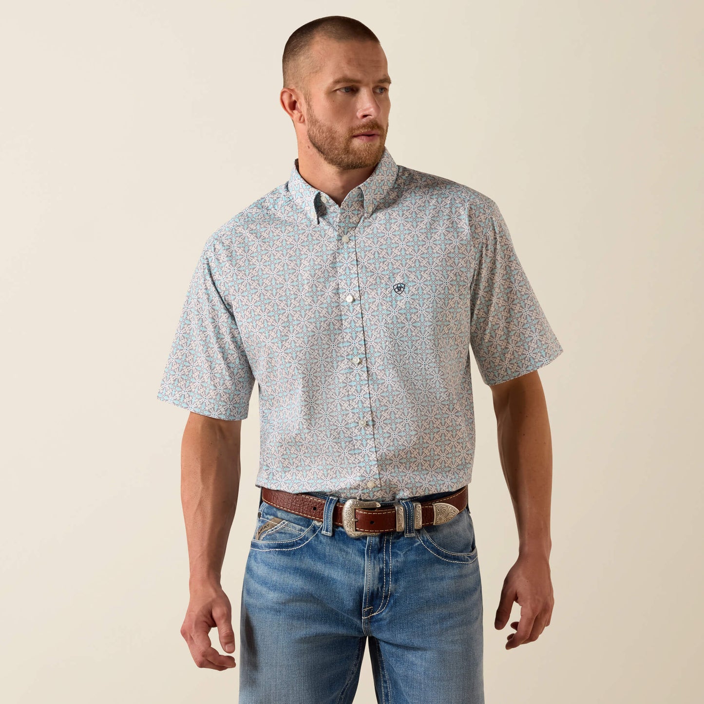 Ariat Men’s Pier Classic Fit SS Shirt 10071730