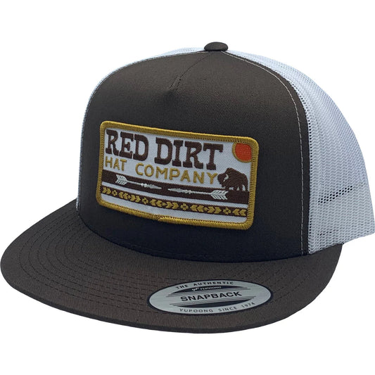 Red Dirt Hat Co Arrows Brown/White Cap