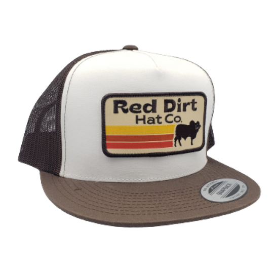 Red Dirt Hat Co Men's Brown/White Pancho Cap