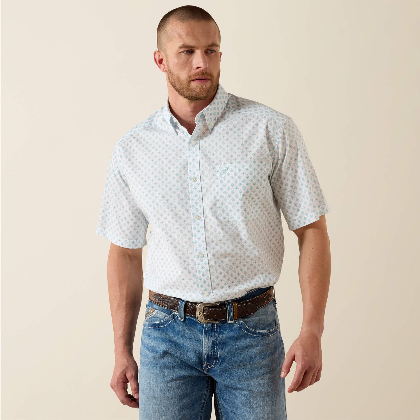 Ariat Men’s Packert Classic Fit SS Shirt 10071728