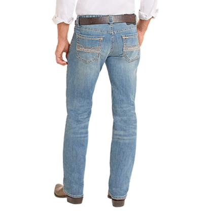 Rock & Roll Denim Men’s Revolver Rope Slim Straight Jeans BM1RD09124