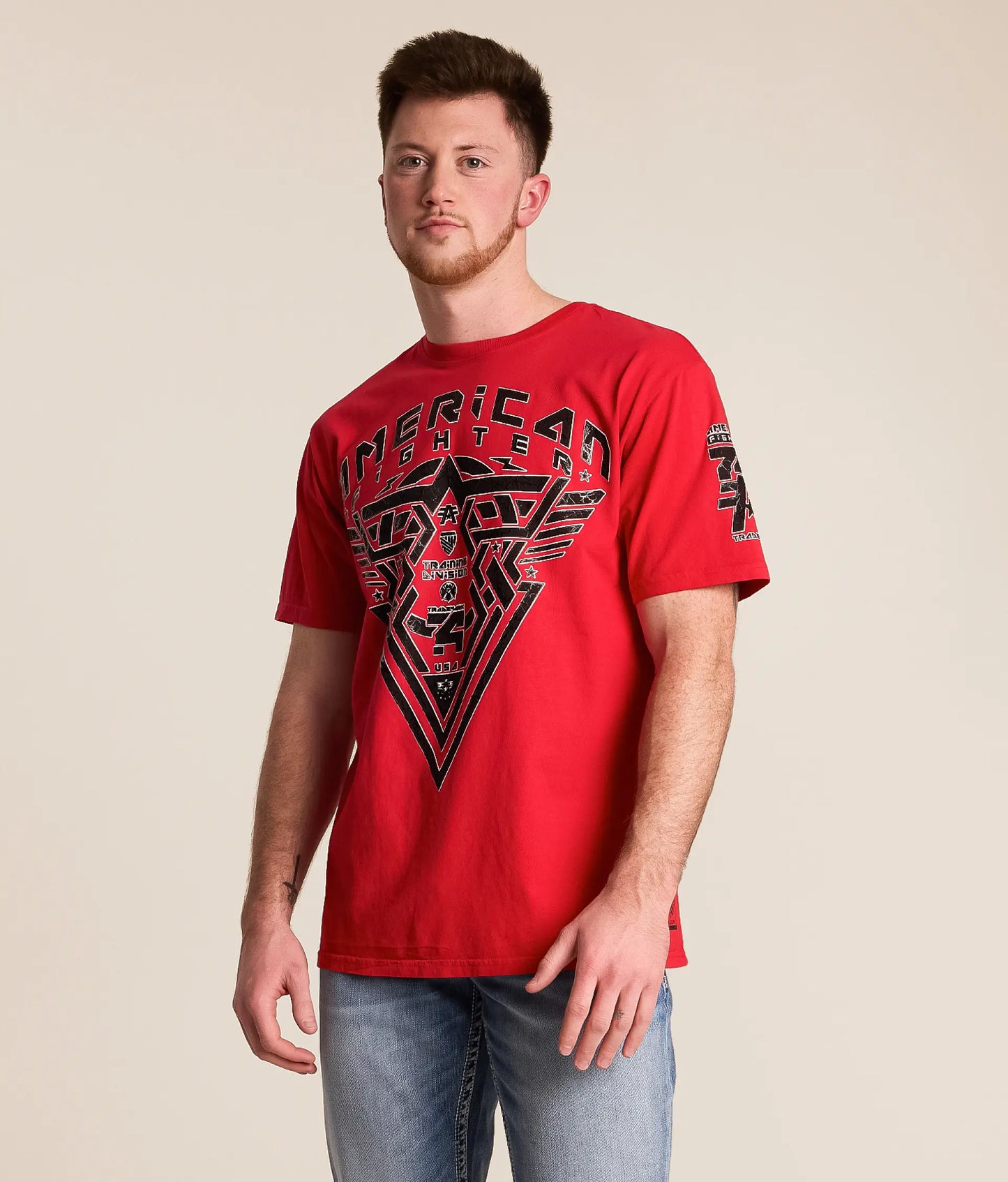 American Fighter Mens Peaks Mill T-Shirt FM16433