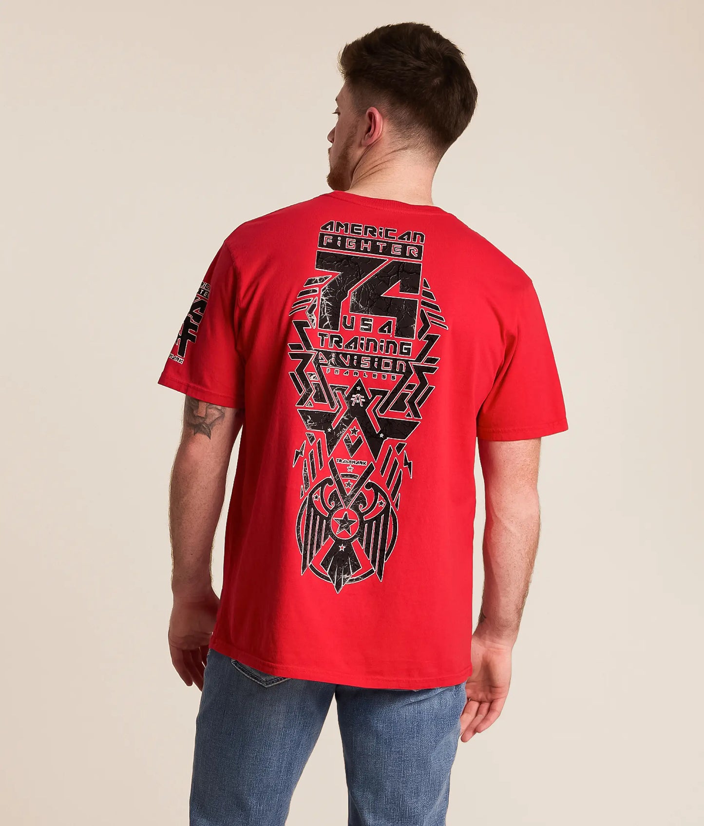 American Fighter Mens Peaks Mill T-Shirt FM16433