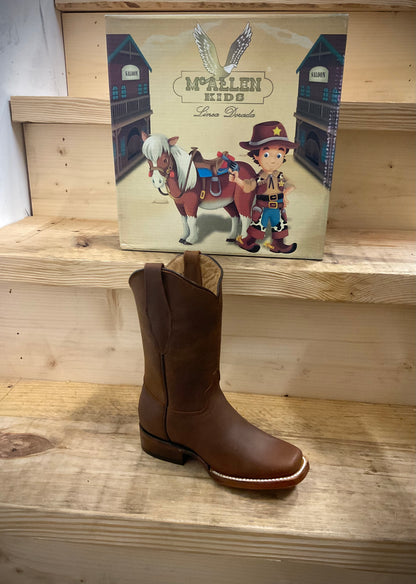 McALLEN Girl Boots Color Tang