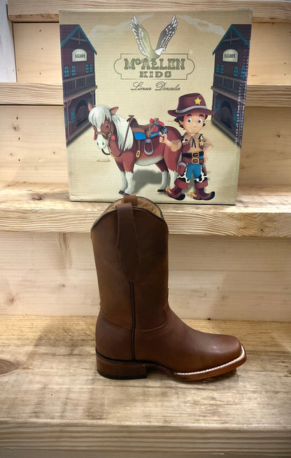 McALLEN Girl Boots Color Tang
