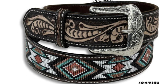 Ranger Kids Belt Southwestern Design Pastel