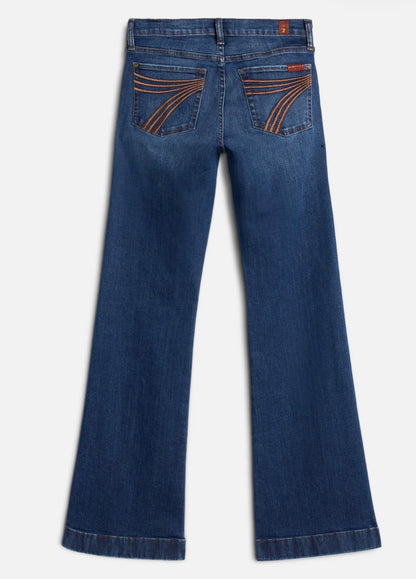 7 For All Mankind Women’s tailorless Dojo Slim Trouser Jeans 7U31744A-3DJ
