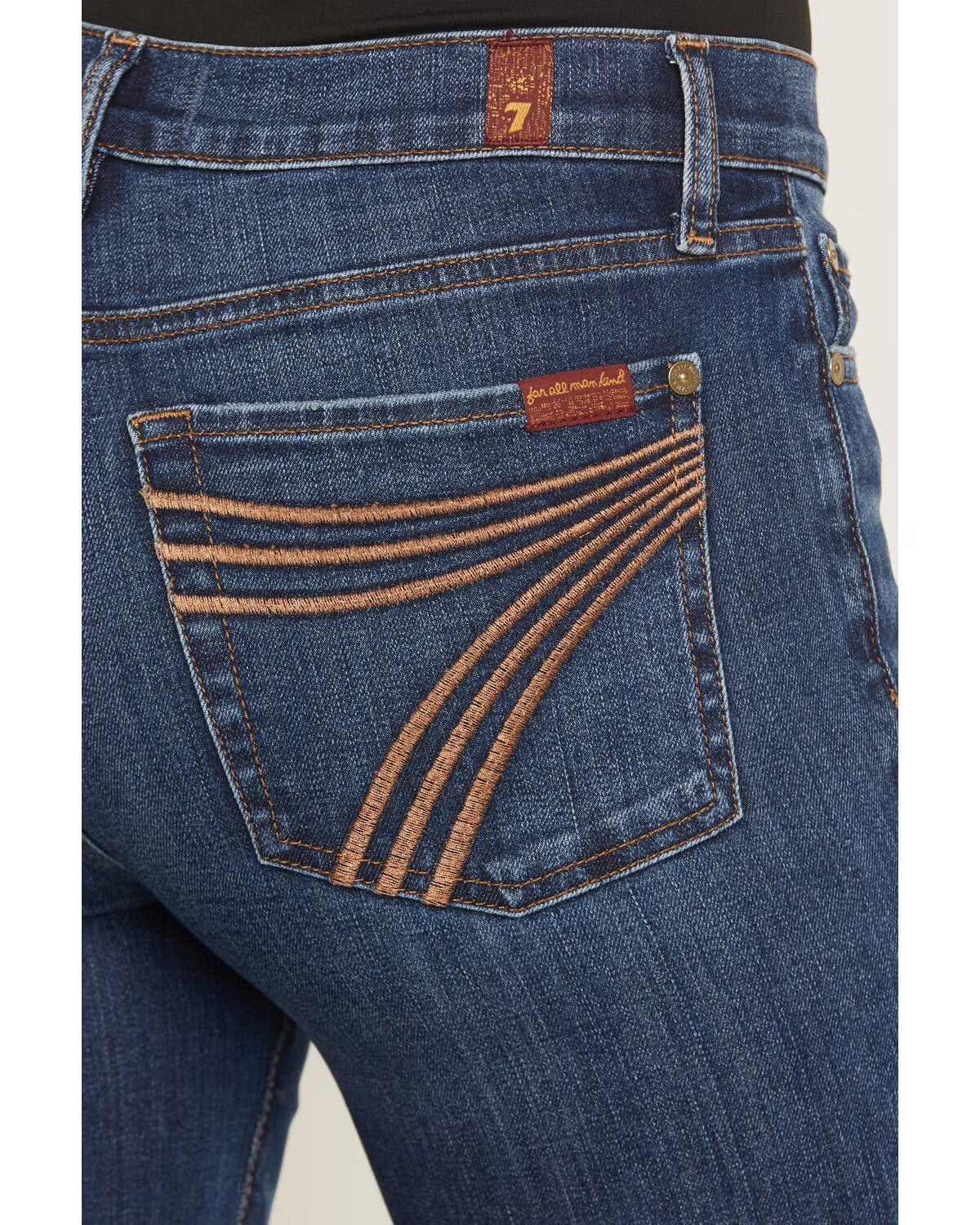 7 For All Mankind Women’s tailorless Dojo Slim Trouser Jeans 7U31744A-3DJ