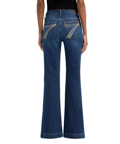 7 For All Mankind Women's Indiglow Dojo Flare Jean 7U310B86-3NH