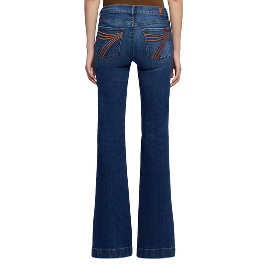 7 For All Mankind  Dojo Loom Trouser Flare Jeans 7U30044A-3DJ